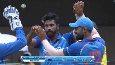 Mohammed Siraj's 4-wicket haul against Australia A