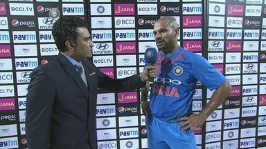 IND vs AUS 2017, 1st T20I: Shikhar Dhawan Interview