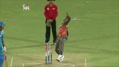 M22: PWI vs SRH – Abhishek Nayar Wicket