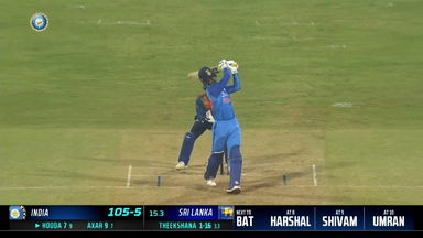 IND vs SL 2023, 1ST T20I: Deepak Hooda  Six