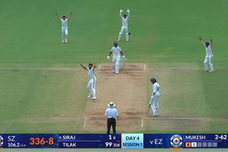 Duleep Trophy 2026 Final, EZ vs SZ: Mukesh Kumar leads East Zone's charge with 3/62