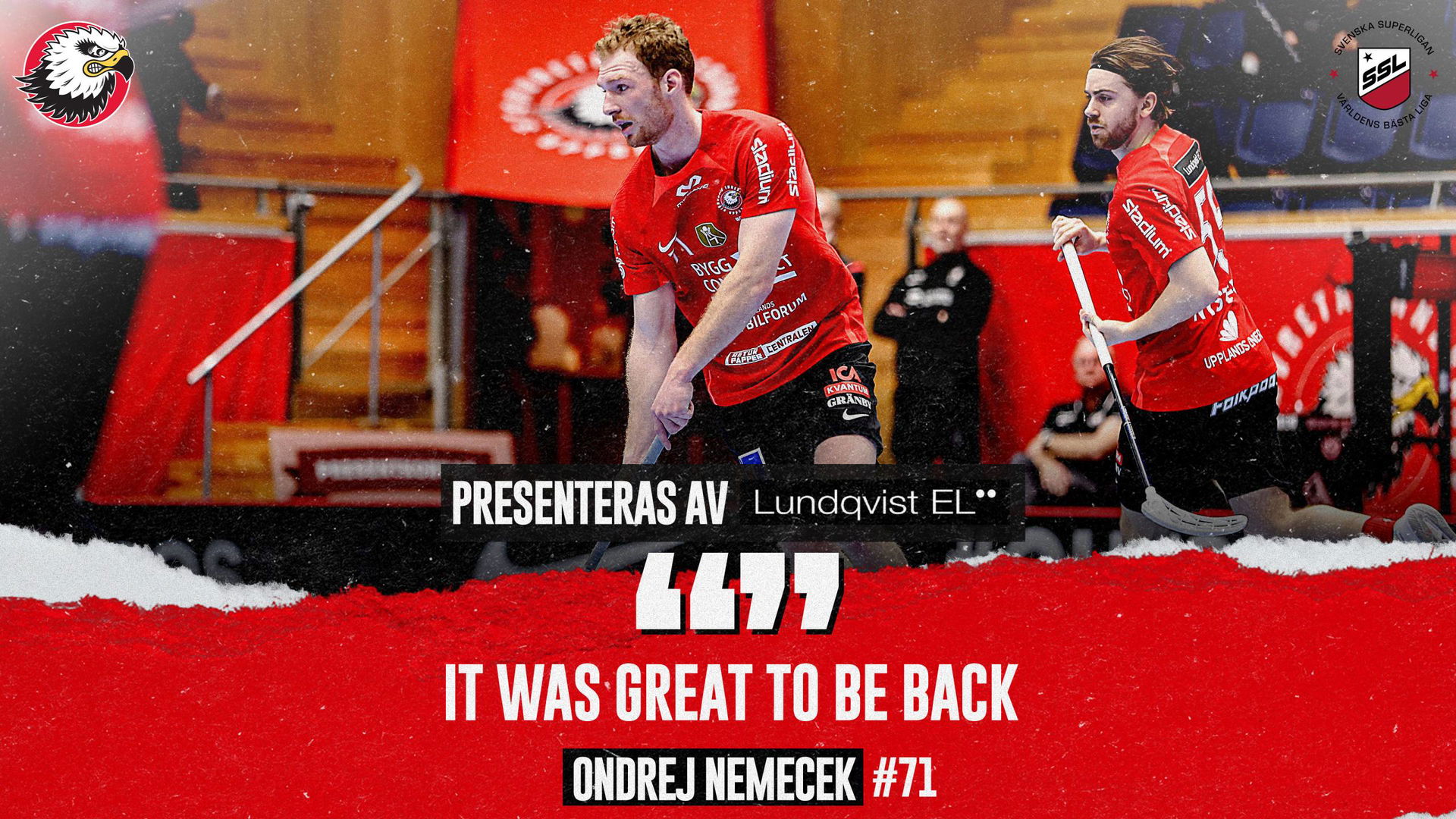 Ondrej Nemecek “Great win for us”