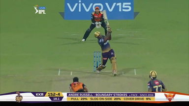M02: KKR vs SRH – Andre Russell Six