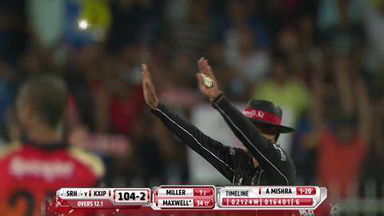 M9: KXIP vs SRH –  Glenn Maxwell Six