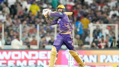 Venkatesh Iyer powers his way to 51*(28)