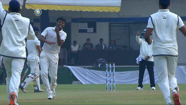 Ranji Trophy 2019-20: Madhya Pradesh vs Tamil Nadu - Fall of wickets, Madhya Pradesh 1st Innings