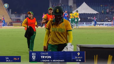 IND-W vs SA-W 2024, 3rd T20I: Chloe Tryon Wicket