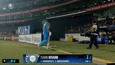 IND vs SL 2023, 3RD T20I: Ishan Kishan  Wicket