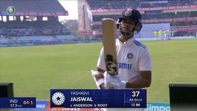 IND vs ENG 2024, 4TH Test: Yashasvi Jaiswal Wicket
