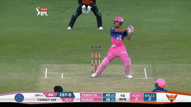 M26: SRH vs RR – Riyan Parag Six