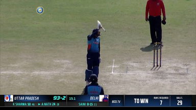Syed Mushtaq Ali Trophy 2022: Skipper Karan Sharma's match-winning unbeaten half-century