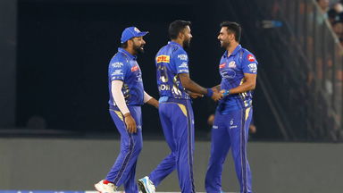 Team Hat-trick: MI fight back with 3 wickets in 3 balls