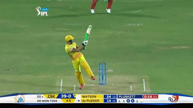 M30: CSK vs DD – Faf du Plessis Six