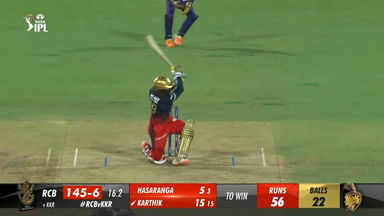 M36: RCB vs KKR – Dinesh Karthik Six
