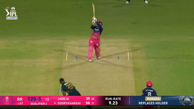 IPL 2026 Q2: GT vs RR - Vaibhav Sooryavanshi Six