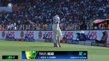 IND vs  AUS 2023, 4th Test: Travis Head  Wicket