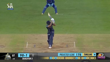 Q2: GT vs MI – Shubman Gill Six