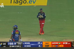 M43: LSG vs RCB – Amit Mishra Wicket