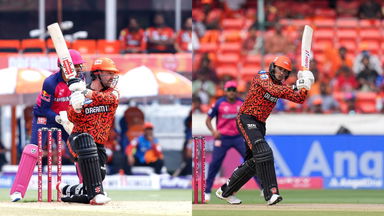 4,4,4,6: Abhishek Sharma, Travis Head get SRH off to flier