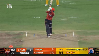 M18: SRH vs CSK – Abhishek Sharma Six