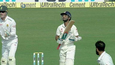 4th Test : IND vs SA  –  Ajinkya Rahane  Wicket