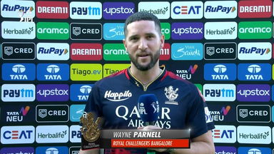 M65: SRH vs RCB –   Wayne Parnell  Interview