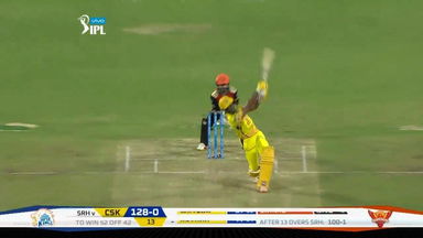 M46: CSK vs SRH –  Ambati Rayudu Six
