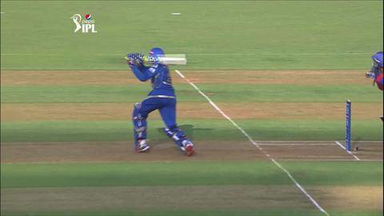 M51: MI vs DD – Pragyan Ojha Wicket