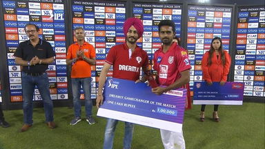 M09: KXIP vs MI – Dream11 GameChanger of the Match – Murugan Ashwin