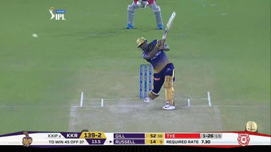 M52: KXIP vs KKR – Andre Russell Six