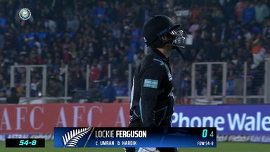 IND vs NZ 2023, 3RD T20I: Lockie Ferguson  Wicket