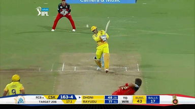 M24: RCB vs CSK – MS Dhoni Six