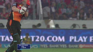 M18: SRH vs KXIP – Eoin Morgan Six