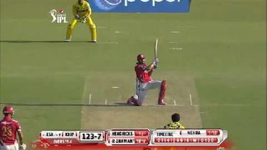 M53: KXIP vs CSK – Rishi Dhawan Six
