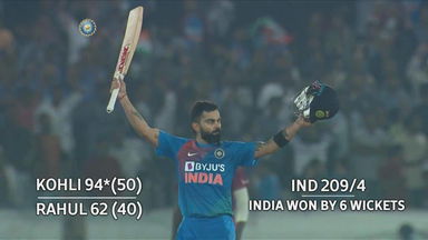 IND vs WI 2019, 1st T20I: Match Highlights