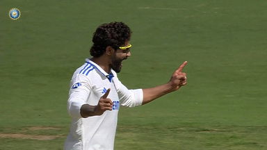Sounds of timber: Accurate Jadeja right on target