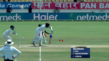 Explained: How Ashwin trapped Brathwaite