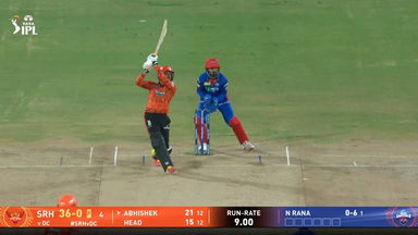 IPL 2026 M31: SRH vs DC - Abhishek Sharma Six