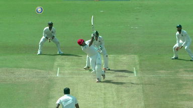 IND vs AFG 2018, 1st Test  Day 2: Asghar Stanikzai Six