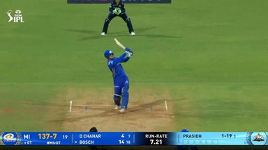 IPL 2025 M56: MI vs GT - Corbin Bosch Six