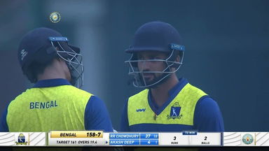 Thrilling last over takes Bengal-Karnataka quarterfinal into Super Over