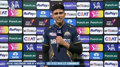 M52: RCB vs GT – Shubman Gill Interview