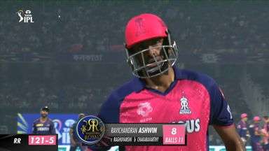M31: KKR vs RR – Ravichandran Ashwin Wicket