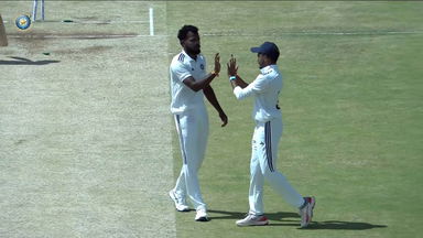 Duleep Trophy 2026 SF2, SZ vs NZ: North Zone 2nd Innings Fall of Wickets