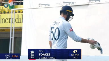 IND vs ENG 2024, 4TH Test: Ben Foakes Wicket