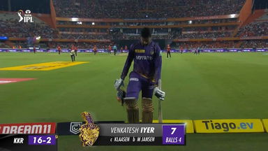 M47: SRH vs KKR – Venkatesh Iyer Wicket