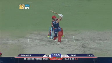 M56: DD vs RCB – Pat Cummins Six