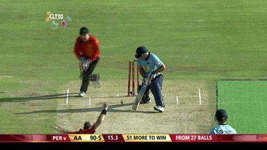 CLT20 2012 M19: AA vs PER – Man of the Match - Michael Beer