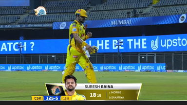 M12: CSK vs RR   – Suresh Raina Wicket