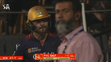 IPL 2025 M42: RCB vs RR - Phil Salt Wicket